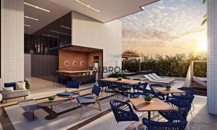 No Meireles Apartamento com 2 dormitórios à venda, 40 m² por R$ 594.500 - Aldeota - Fortaleza/CE