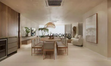 Na Beira Mar Apartamento com 4 dormitórios à venda, 205 m² por R$ 3.300.000 - Mucuripe - Fortaleza/CE