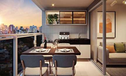 Em Obras Apartamento com 1 dormitório à venda, 40 m² por R$ 651.600 - Aldeota - Fortaleza/CE