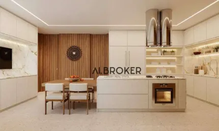 Na beira mar apartamento com 4 dormitórios à venda, 230 m² por r$ 4.455.000 - praia de iracema - fortaleza/ce