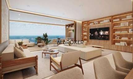 Na Beira Mar Apartamento com 4 dormitórios à venda, 230 m² por R$ 4.975.000 - Praia de Iracema - Fortaleza/CE