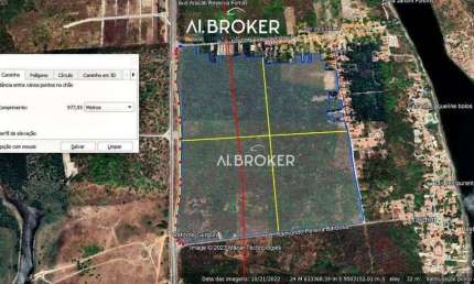 Terreno à venda, 652943 m² por R$ 7.800.000,00 - Fortim - Fortim/CE