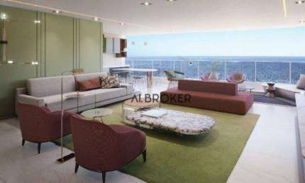 Na Beira Mar Recebo Imóvel Apartamento com 4 dormitórios à venda, 240 m² por R$ 6.800.000 - Mucuripe - Fortaleza/CE
