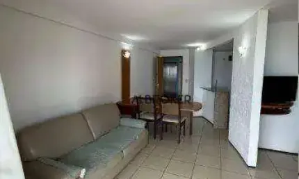 No Meireles Flat com 1 dormitório à venda, 42 m² por R$ 445.000 - Meireles - Fortaleza/CE