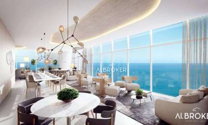 Na Beira Mar Apartamento com 4 dormitórios à venda, 435 m² por R$ 9.600.150 - Meireles - Fortaleza/CE