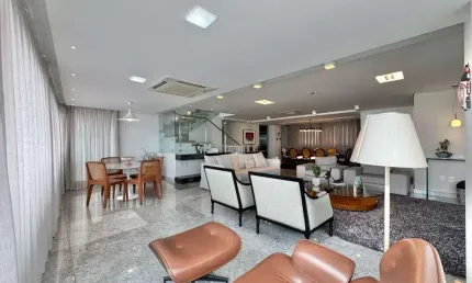 No meireles cobertura com 4 dormitórios à venda, 415 m² por r$ 4.800.000 - meireles - fortaleza/ce