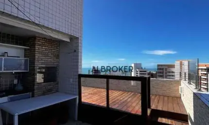 Cobertura com 3 dormitórios à venda, 166 m² por r$ 1.500.000,00 - mucuripe - fortaleza/ce