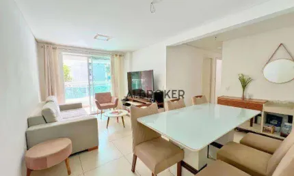 Praça luiza távora apartamento com 3 dormitórios à venda, 94 m² por r$ 865.000 - meireles - fortaleza/ce