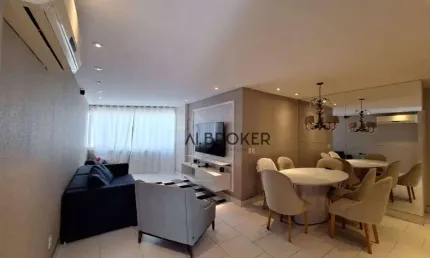 Apartamento com 2 dormitórios para alugar, 80 m² por r$ 5.360,00/mês - mucuripe - fortaleza/ce