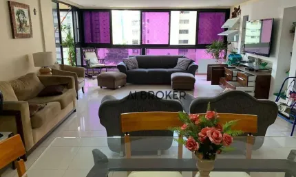No meireles  apartamento com 3 dormitórios à venda, 167 m² por r$ 680.000 - meireles - fortaleza/ce