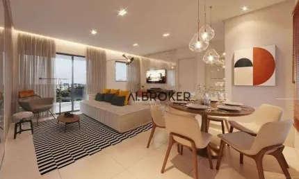 No meireles apartamento com 2 dormitórios à venda, 58 m² por r$ 995.792 - meireles - fortaleza/ce