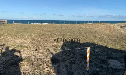 Na praia da taiba terreno à venda, 1320 m² por r$ 900.000 - taíba - são gonçalo do amarante/ce