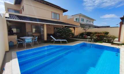 Casa 4 Suítes no Eco Vilas - Piscina, Área Gourmet e 3 Pavimentos