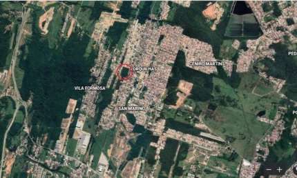 Terreno à venda com , 3.643m² em Forquilhas São José