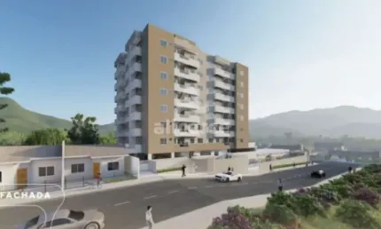 Apartamento de 2 dormitórios com suíte, sacada com churrasqueira em Areias - São José - SC