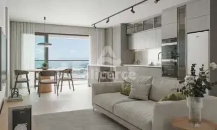 Apartamento de 115 m² com 3 dormitórios, 1 suíte e varanda gourmet, no bairro pagani - palhoça/sc