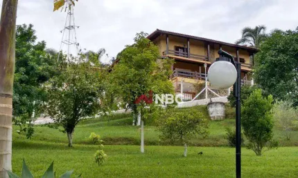 Chácara com 3 dormitórios à venda, 5000 m² por r$ 2.300.000,00 - parque residencial itapeti - mogi das cruzes/sp