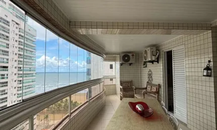 Apartamento para Locação em Praia Grande, Canto do Forte, 4 dormitórios, 3 suítes, 4 banheiros, 3 vagas