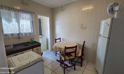 Apartamento para Locação em Praia Grande, Tupi, 1 dormitório, 1 banheiro, 1 vaga