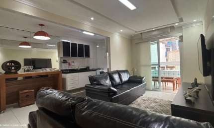 Apartamento para Venda em Praia Grande, Caiçara, 2 dormitórios, 1 suíte, 2 banheiros, 1 vaga
