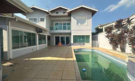 Casa com 3 dormitórios para alugar, 550 m² por R$ 10.306,00/mês - Jardim Itaperi - Atibaia/SP