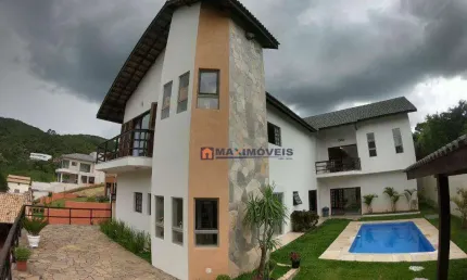 Casa com 4 dormitórios, 545 m² - venda por R$ 1.850.000 ou aluguel por R$ 8.000/mês - Estância Santa Maria do Portão - Atibaia/SP