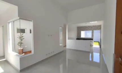 Casa 03 dormitórios, 01 suite, jardim de inverno, acabamento todo em porcelanato em Boituva no Portal Ville Jardins