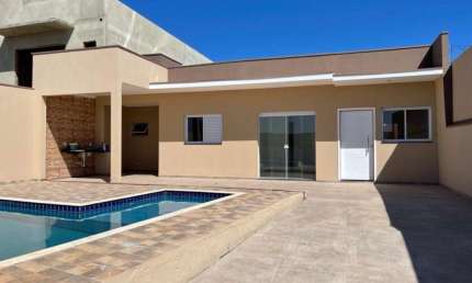 Casa nova, com piscina, 3 dorm, 1 suíte, área gourmet, Portal Ville Azaléia, Boituva