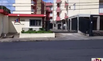Apartamento tipo Kitnet, quarto e sala integrados, varanda, cozinha, lavanderia, wc.