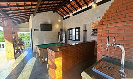 Chácara de luxo em condomínio no Vale do Sol Vitassay, Boituva-SP: 4 quartos, 1 suíte, 3 salas, 3 banheiros, 6 vagas, 247,14m².