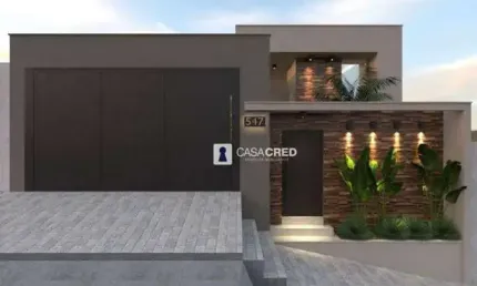 Casa com 4 dormitórios à venda, 204 m² por r$ 760.000,00 - belo horizonte - varginha/mg