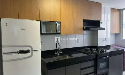Apartamento com 2 dormitórios à venda, 52 m² por r$ 263.000,00 - industrial jk - varginha/mg