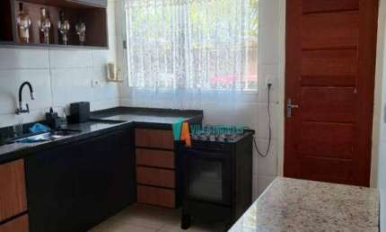 Sobrado com 2 dormitórios à venda, 58 m² por R$ 310.000,00 - Balneário Recanto Do Sol - Caraguatatuba/SP