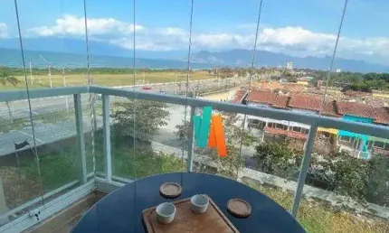 Apartamento com 2 dormitórios, 91 m² - venda por r$ 850.000 ou aluguel por r$ 6.000/mês - aruan - caraguatatuba/sp