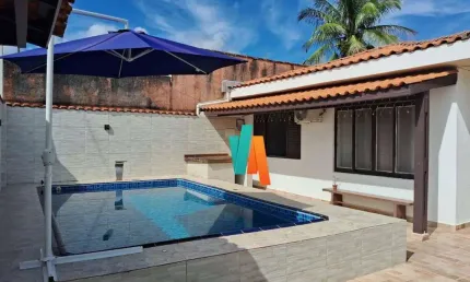 Casa com 3 dormitórios à venda, 128 m² por r$ 500.000 - porto novo - caraguatatuba/sp