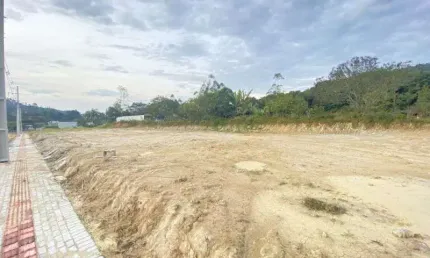 Terreno à venda no lageado baixo, guabiruba , 303 m2 por r$ 169.990