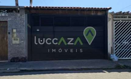 Imperdível: Casa à venda em Jacareí-SP, no Parque Califórnia, 2 quartos, 1 sala, 2 banheiros, 2 vagas de garagem, 93,56 m².