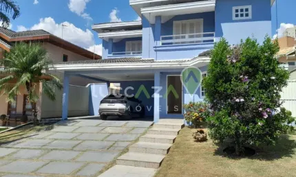 Luxuosa casa em condomínio à venda em Jacareí-SP, Loteamento Villa Branca: 5 quartos, 2 suítes, 3 salas, 4 vagas, 300m².