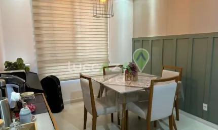 Apartamento à venda em Jacareí-SP, bairro Cidade Jardim: 2 quartos, sala, banheiro, vaga de garagem. 45m²!