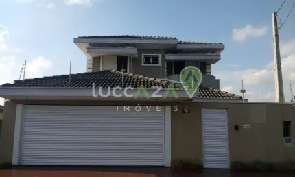 Magnífica casa à venda em Jacareí-SP, Jardim Terras de São João! 4 quartos, 1 suíte, 3 salas, 5 banheiros, 4 vagas de garagem, 274m².