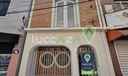 Excelente Oportunidade de Investimento: Casa Comercial à Venda no Centro de Jacareí-SP, 3 Salas, 2 Banheiros, 86,40m².