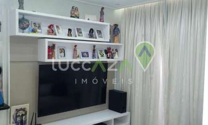 Apartamento para locação em Jacareí-SP, Loteamento Villa Branca: 2 quartos, 1 suite, 2 salas, 2 banheiros, 1 vaga, 54m².