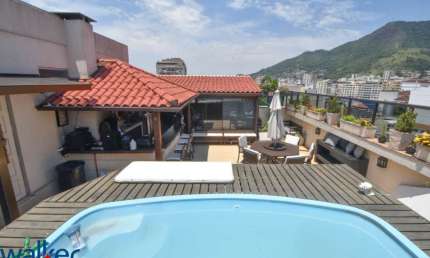 Cobertura com 3 quartos à venda na Rua Doutor Aníbal Moreira, Tijuca, Rio de Janeiro, 244 m2 por R$ 1.440.000