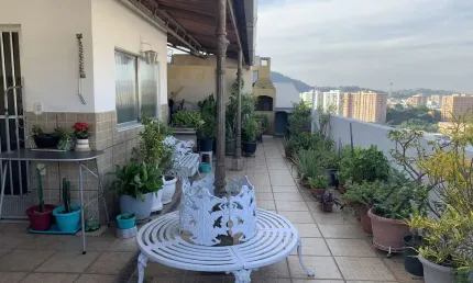 Cobertura com 4 quartos à venda na Rua Castro Barbosa, Grajaú, Rio de Janeiro, 181 m2 por R$ 1.100.000