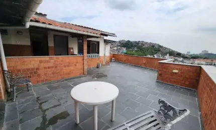 Cobertura com 5 quartos à venda na Rua São Francisco Xavier, Tijuca, Rio de Janeiro, 220 m2 por R$ 842.000