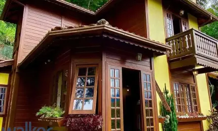 Casa em condomínio fechado com 3 quartos à venda na Rua Alberto Augusto Costa, Itaipava, Petrópolis, 120 m2 por R$ 650.000