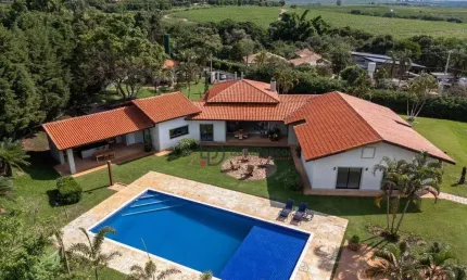 Chácara com 6 dormitórios à venda, 5000 m² por R$ 5.980.000,00 - Recanto das Flores - Indaiatuba/SP
