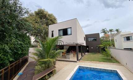 Casa Fundo para Mata com 3 dormitórios à venda, 350 m² por R$ 2.800.000 - Terra Magna - Indaiatuba/SP