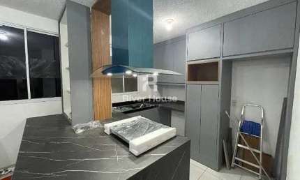 Apartamento mobiliado  para venda e locação ,sendo 02 quartos sala 02 ambientes  Condomínio Chapada