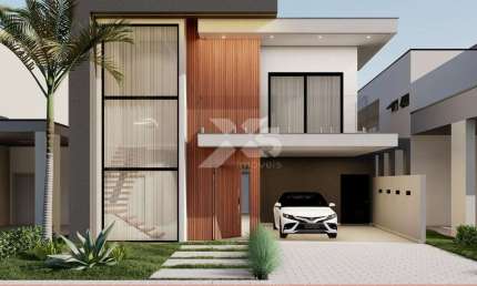 Tauá - Araçari - Sobrado com 4 suítes e 193m² de construção à venda no condomínio Araçari, em Londrina